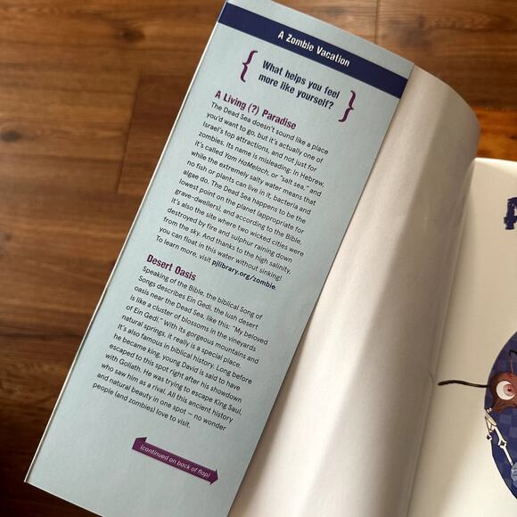 PJ Library A Zombie Vacation Jewish Paperback Book - Picture 2 of 9